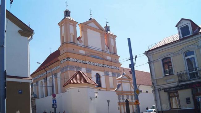 Фото Бригитский костел в Гродно