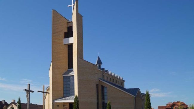 Фото костел в Южном в Гродно