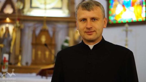 Кс Виктор Веливис - настоятель прихода Святого Роха в Гродно