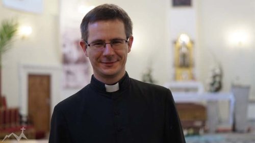 Ксендз Антони Гремза - ректор костела бригиток в Гродно