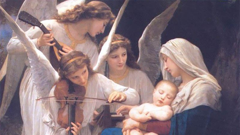 Фото Дева Мария с Младенцем Иисусом
