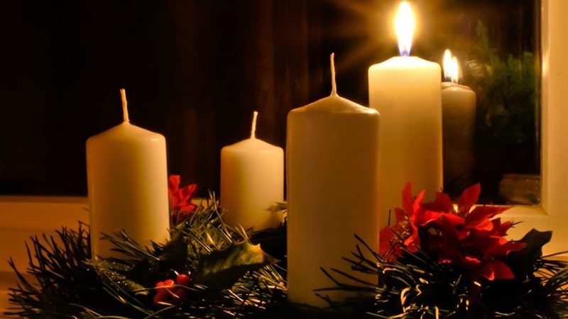 Рождественский венок фото