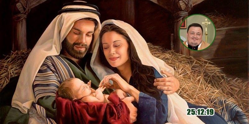 Рождественские праздники в Католическом Костеле 2019 - проповедь с поздравлением ксендза Павла Курека