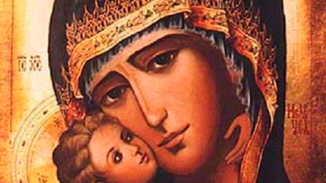 Богородица с Иисусом Христом икона Богородица с Иисусом Христом икона