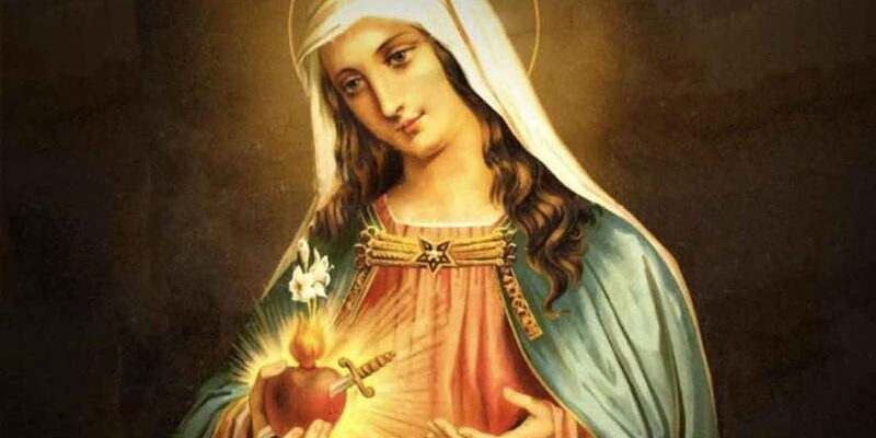 Непорочное Сердце Девы Марии Икона Непорочное Сердце Девы Марии Икона