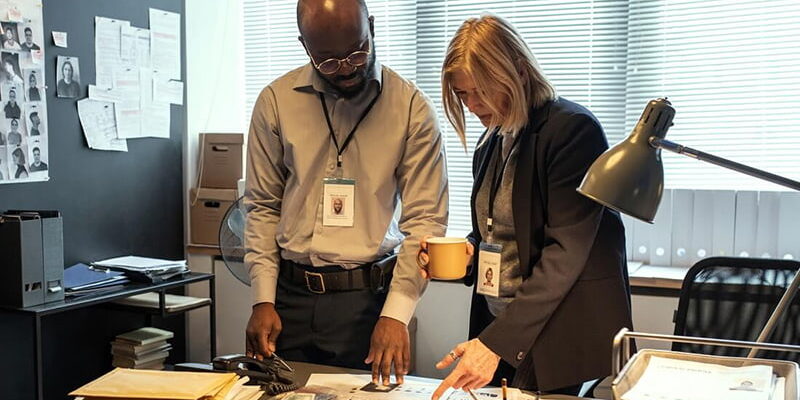 Детективы за работой фото